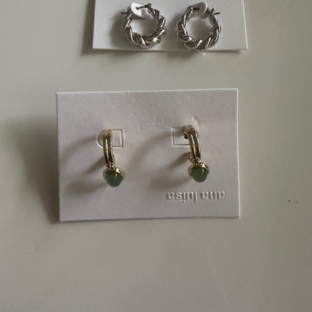 Ana luisa gold earrings